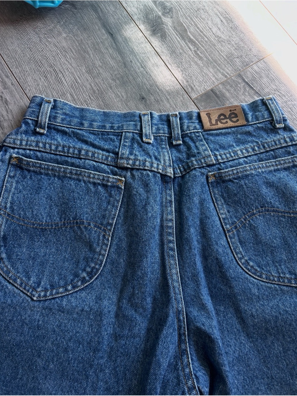 Lee Rider’s Vintage Blue Denim Jeans - Picture 8 of 10